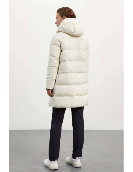 ABRIGO MUJER ECOALF SALIN 987 CREAMY WHITE