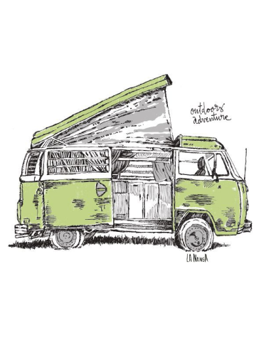 CAMPER M/C Azul Egeo Pig.